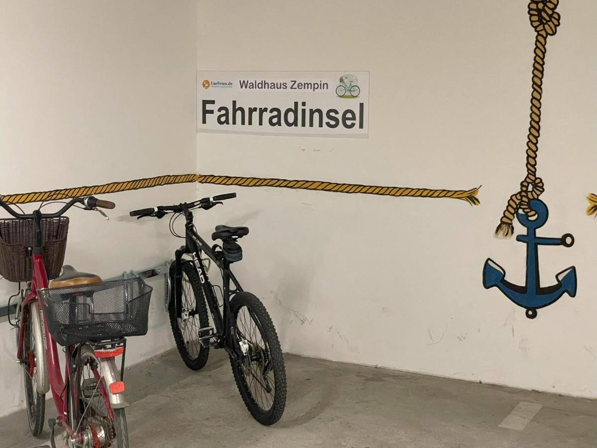 "Ab Zum Strand" Ferienwohnung Mit Balkon Zempin Extérieur photo