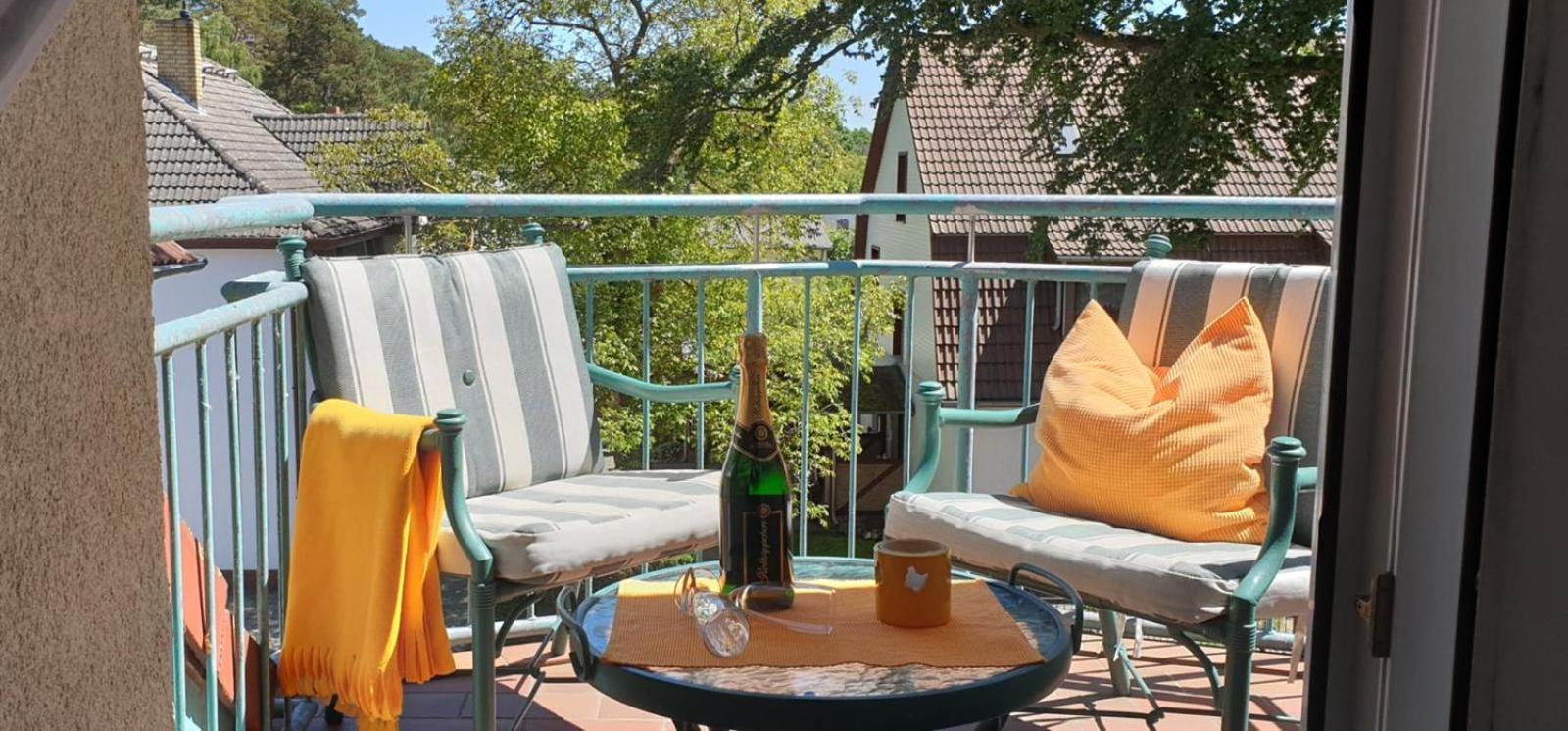 "Ab Zum Strand" Ferienwohnung Mit Balkon Zempin Extérieur photo