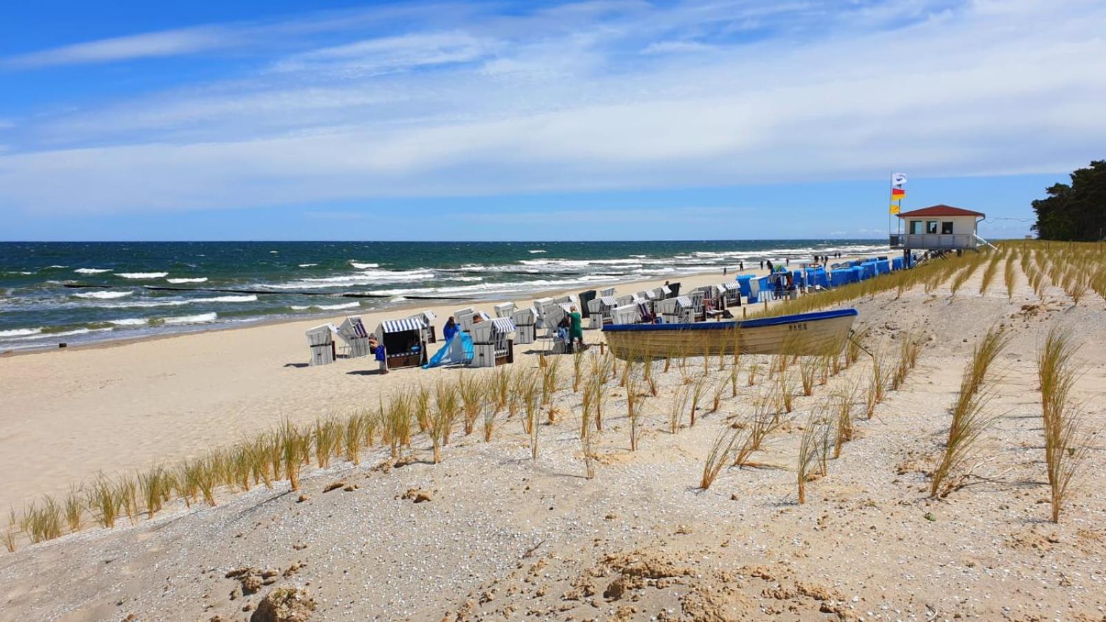 "Ab Zum Strand" Ferienwohnung Mit Balkon Zempin Extérieur photo