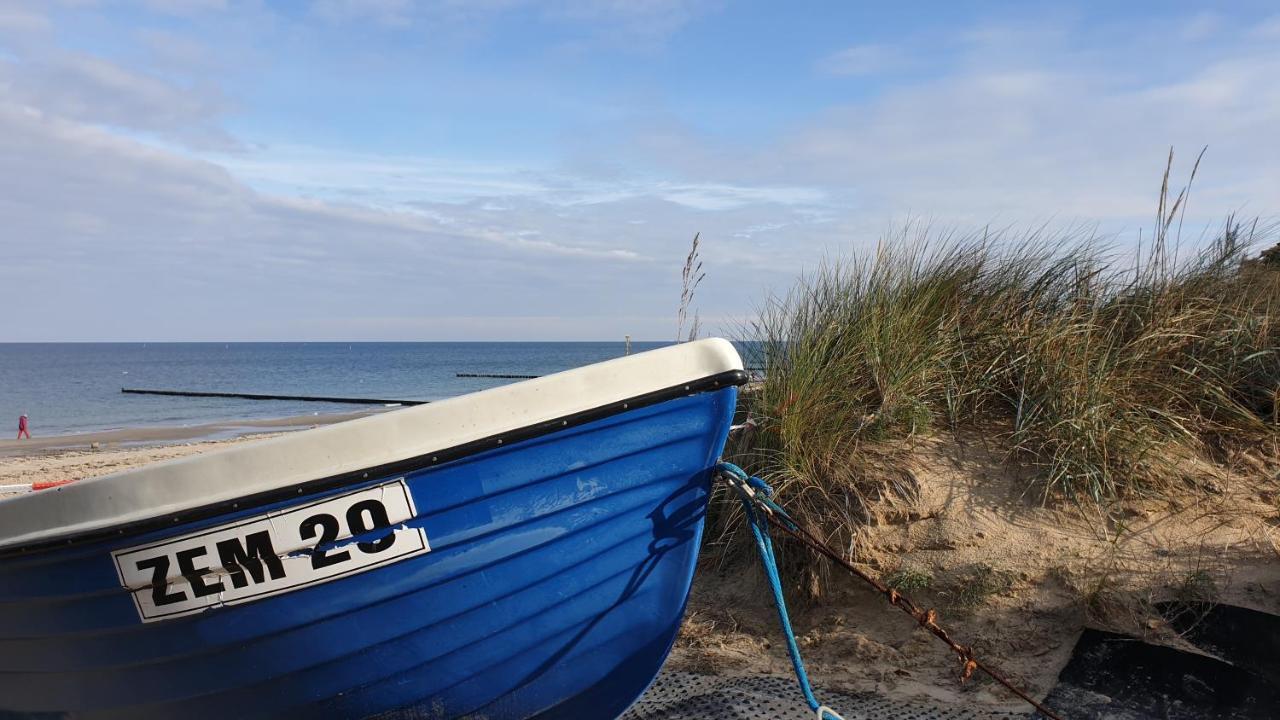 "Ab Zum Strand" Ferienwohnung Mit Balkon Zempin Extérieur photo